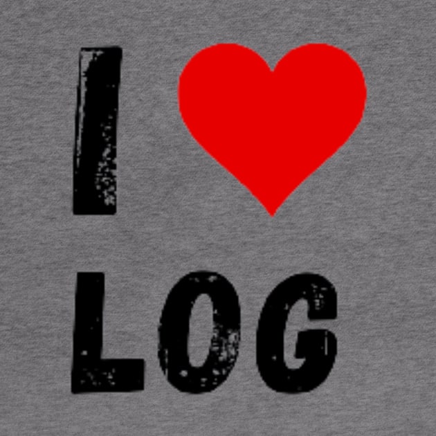 I love Log - I Heart Log by Perryfranken